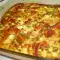 Жареные перцы с яйцом и брынзой в духовке