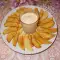 Жареная картошка с соусом Цезарь