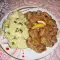 Жареная свинина с луком