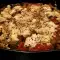 Баклажаны, запеченные с помидорами и брынзой