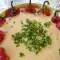 Запеченные перцы с молочным соусом