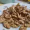 Жареные соленые грецкие орехи с белком