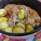 Запеченный целиком кролик