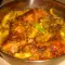 Куриные окорочка карри с картофелем в духовке