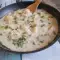 Куриное филе с грибами и соусом из белого вина