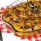 Куриные ножки, запеченные с грибами и картофелем в сметанном соусе