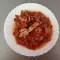 Курица с помидорами и луком в духовке