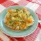 Курица с рисом и кабачками в духовке