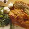 Классический рецепт курицы с начинкой из риса и грибов