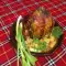Запеченная курица на бутылке