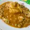 Куриное рагу с горошком