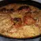 Аппетитная курочка с рисом в духовке