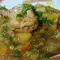 Курица с горохом в зональной диете