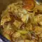 Жареное куриное мясо с луком