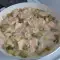 Куриное мясо со сливками и и солеными огурчиками