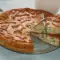 Пирог с брынзой, яйцами и зеленым луком