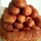 Жареные пирожки с брынзой и молоком