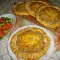 Лепешки с мясным фаршем и сыром