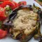 Фаршированный постный сладкий перец с булгуром и фасолью