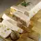 Парфе из кислого молока с персиками