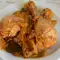 Свежая капуста с куриными ножками