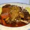 Ножки индейки с овощами в скороварке