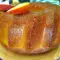 Воздушный кекс с персиками