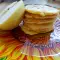 Яблочные блинчики с кокосовым маслом и корицей