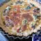 Лотарингский киш с беконом и шпинатом