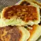 Лепешки с брынзой и сыром на сковороде