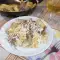 Ригатони с куриной печенью