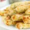 Соленое печенье с брынзой и смальцем