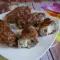 Мини-рулетики с мясом и начинкой