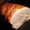 Простой вкусный рулет из мясного фарша и бекона с начинкой
