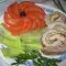 Рулет из свинины с начинкой в фольге