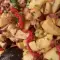 Картофельный салат с кислыми огурчиками и сладким перцем