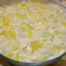 Картофельный салат со сливочным сыром и майонезом