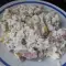 Марокканский салат с кускусом и курицей