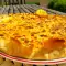 Соленый тарт с луком пореем и голубым сыром