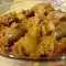 Куриные сердечки по-деревенски