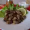 Куриные сердечки в медовом соусе