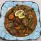 Куриная печень по-деревенски с вином