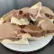 Узорчатый кекс с молоком