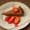 Шоколадный чизкейк со сливочным сыром и сливками