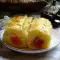 Баница с лукумом и тестом для кекса, пропитанная сиропом