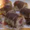 Сиропная баница с рахат-лукумом и грецкими орехами