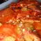Запеченная скумбрия в томатном соусе