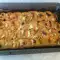Сладкий картофель (батат), запеченный с козьим сыром