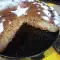 Пирог с яблоками на молоке