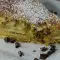 Быстрый пирог с яблоками и печеньем